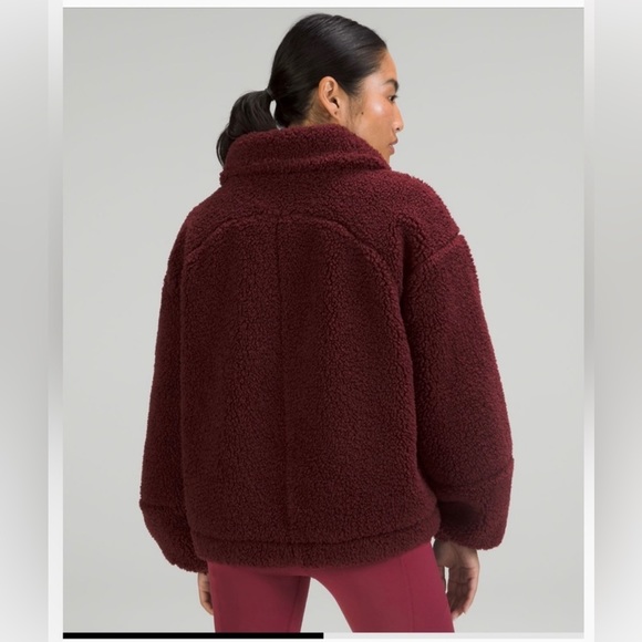 lululemon Cinchable Fleece Zip-Up Cozy Sherpa - Picture 7 of 7
